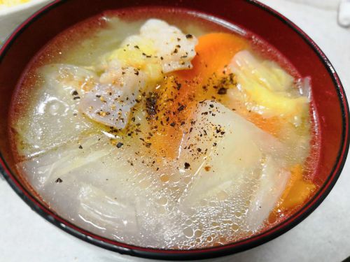 コク旨【1食100円】牛モツ白菜シャンタン鍋の簡単レシピ
