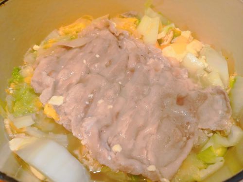 痩せる【1食221円】白菜蒸し豚しゃぶの簡単レシピ