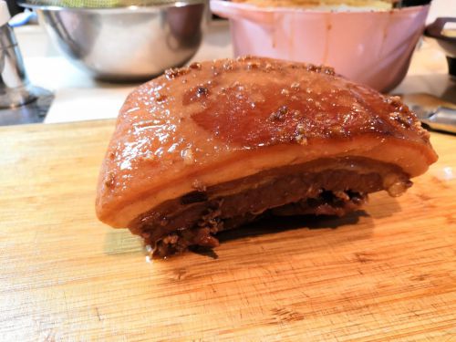 コラーゲン【1食130円】皮付き豚バラ肉の魯肉飯煮込みの簡単レシピ