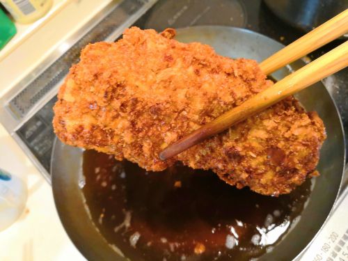 【1食141円】厚切り豚ロースとんかつの自炊レシピ