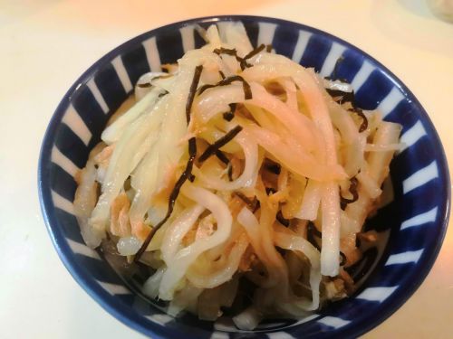 【1食45円】大根ツナ塩昆布サラダの簡単レシピ
