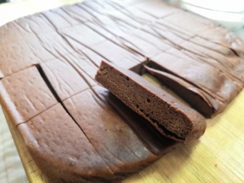 【1食49円】ヘルシオで焼くおからパウダーチョコケーキの自炊レシピ