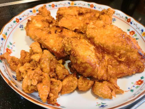 漬け込み0分【1食60円】皮なし鶏胸肉の中華式サクサク唐揚げの自炊レシピ
