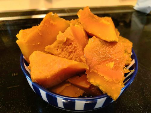 【1食23円】エリスリトールかぼちゃ甘煮の簡単レシピ