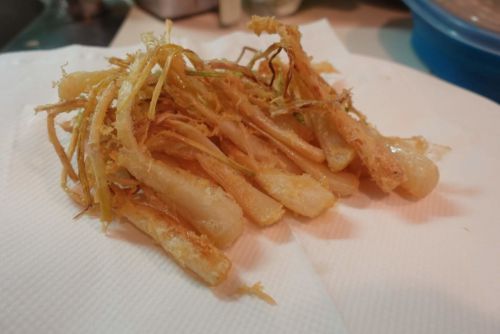 エシャレットのグルテンフリー天ぷらの自炊レシピ