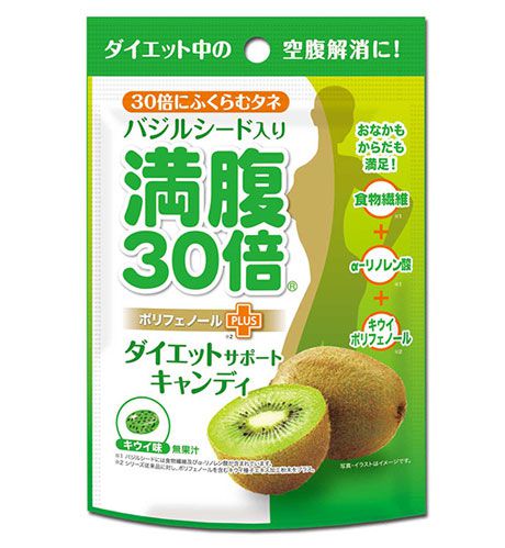 満腹30倍は飴だけどバジルシードの満腹効果でダイエットできます！