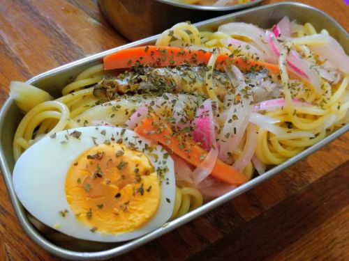 【1食54円】偽物ししゃもマリネdeパスタ弁当レシピ～オリーブオイルは本物で～