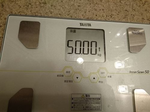 ダイエット323日目の体重体脂肪と食事